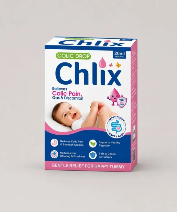 Chlix Colic Drop – Gentle Relief for Infants (1 Box = 20ml Approx)