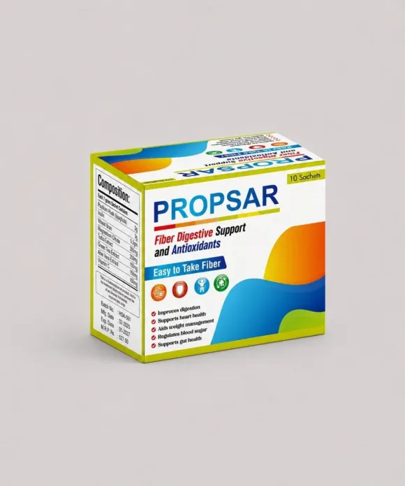 Propsar Sachet – Fiber Digestive Support & Antioxidants (1 Box = 10 Sachets)